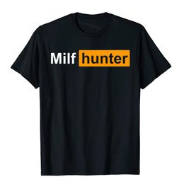 Jeans Milf Hunter Funny Adult Humor Joke for Men Who Love Milfs Graphic Top Tshirts Tops Shirts Brand New Cotton Holiday Tight Adult