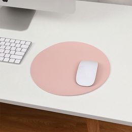 Mat Anti-slip Leather Gamer Mouse Natural Mousepad Desktop For Computer Waterproof Cute Rubber Pad Accessories Laptop Desk