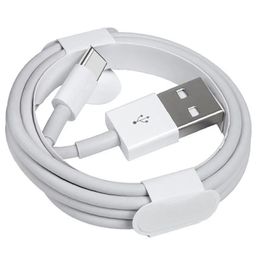 6ft Phone Charger Cable USB-C Type-C Charger Cable TPE Fast Charging Cables 2A Sync Data 2m Cord