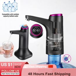 Water Pumps Electric Water Dispenser USB Water Pump 19 Litres for Bottle Mini Automatic Electric Water Gallon Bottle Pump Drink Dispenser 230707