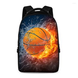 Backpack Burning Series Pattern Teenager Bag School Organiser 17 Inches Design Computer Laptop