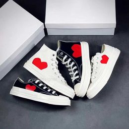 casual men womens 1970 canvas shoes star Sneaker chuck 70 chucks 1970s Big eyes red heart shape platform Jointly Name