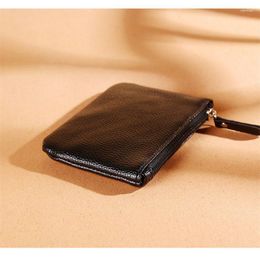 Storage Bags Coin Purse Women Men Bag Pouch Wallet Small Card Key Ring Soft