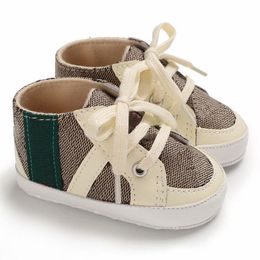 Новорожденные детские туфли классические спортивные кроссовки повседневная обувь мягкая подошва prewalker малыш первые ходьки
