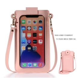 Wallet Women Multifunctional Mobile Touch Screen Phone Clutch Bag Ladies Purse Large Capacity Travel Card Holder Passport Cover