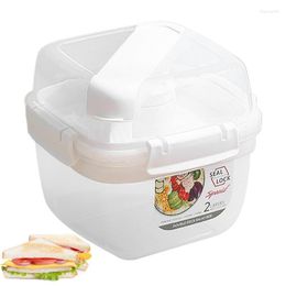 Dinnerware Sets Meal Prep Containers Organiser Reusable Lunch Boxes Vegetable Bowl Refrigerator Use Lettuce