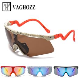 Sunglasses VAGHOZZ Brand Designer Outdoor Sport Men Male Sun Glasses Women Goggles UV400 Fashion Eyewear 230707