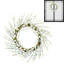Decorative Flowers Easter Wreath Berry Exquisite With And Winter Wall Decor All Season Festival For Walls