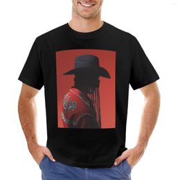 Men's Polos Red Cowboy Orville PeckE T-Shirt Animal Print Shirt For Boys Hippie Clothes Fitted T Shirts Men