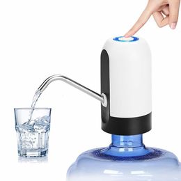 Water Pumps Water Bottle Pump USB Charging Automatic Drinking Water Pump Portable Electric Water Dispenser Water Bottle Pumping Device Switc 230707