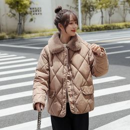 Women's Trench Coats Women's Winter Loose Oversize Coat Female Thick Warm Clothes Women Casual Korean Fashion Jacket 2023