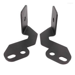 All Terrain Wheels UTV 2pcs Side Pillar Mounting Brackets A LED Spot Work Light Bracket Metal Replacement For POLARIS RZR 800 900 XP 1000