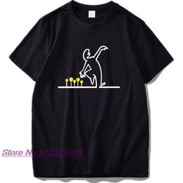 Men's T-Shirts Great Space Coaster T Shirt Balum La Linea Funny Tshirt 100% Cotton Soft High Quality Cloth Tee Tops Graphic Top EU Size 230707