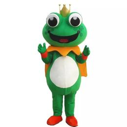 halloween quality hot Frog Mascot Costumes Cartoon Character Outfit Suit Xmas Outdoor Party Outfit Adult Size Promotional Advertising Clothings