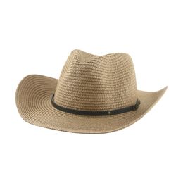 Cowboy Hat Cowboy Western Hat Cowgirl Straw Hats for Women Summer Solid Khaki Black Hats for Men Sombrero Hombre Chapeu Cowboy