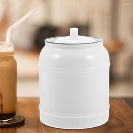 Storage Bottles Ceramic Airtight Jar Coffee Canister Container Cereal Containers Kitchen Canisters Countertop Pot Ceramics Loose Tea