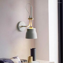 Wall Lamps Modern Sconce Lighting Mounted Bedroom Bedside Light Nordic Living Room Bar Bathroom Mirror Decoration Home