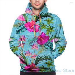 Men's Hoodies Mens Sweatshirt For Women Funny Hello Hawaii A Stylish Retro Aloha Pattern. Print Casual Hoodie Streatwear