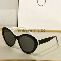 Sunglasses 2023 Italy Luxury Brand Women's Sunglasses Acetate Frame Elegant Cat Eye Eyewear Female Vintage Trendy Designer Fashion Glasses x0710