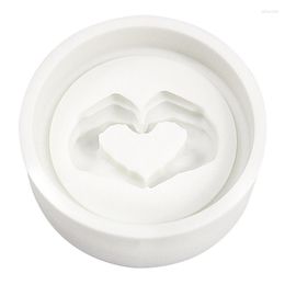 Baking Moulds Silicone Fondant Mold Heart Shaped Cake Love Epoxy Chocolate Making Pastry For Home