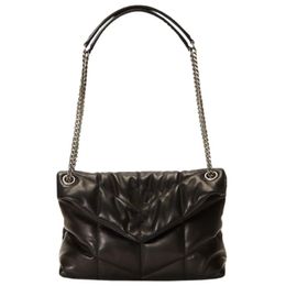 Top Quality purse luxurys designers bags genuine leather messenger crossbody chain shoulder bag WOMAN key card Wallet Handbag Totes MM Black