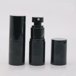 100pcs 15ml black Vacuum emulsion pump bottle airless Spray bottles empty lotion bottles container with pump Jllgi