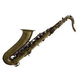 Green brushed antique Bb tenor saxophone SAX