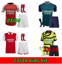 23 24 Arsen gunner soccer jerseys Fans MARTINELLI SMITH ROWE SAKA 2023 2024 football shirt kids kit PEPE ODEGAARD Nketiah G.JESUS FABIO VIEIRA ZINCHENKO jersey