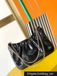 crossbody bags Cloud bag oil wax leather armpit shoulder bag coin purse handbag wallet with box tote bag