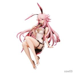 Action Toy Figures 22CM Anime Game Figure Sakura Game Collapse Gakuen Sitting Posture Decoration Model Dolls Toy Gift Collect Ornaments R230710