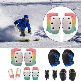 Knee Pads 1 Set Skiing Protectors Helpful Adhesive Straps Thicken Liner Accessories Ski Skating Equipments