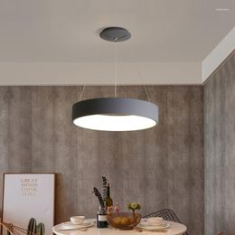 Pendant Lamps Classical Modern Led Lights Lamp For Dining Room Kitchen Living Shop Bar Grey Or White Colour Fixtures