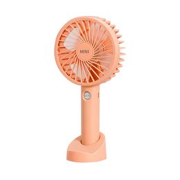 Electric Fans Portable Outdoor Fan 1000-1200mAh Bracket Base for Home Office School Speed Adjustment USB Rechargeable Cooling Electric Fan