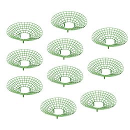 Other Garden Tools 10pcs Strawberry Stand Green Climbing Trellis Home Vine Pillar Lightweight Frame Holder Plant Plastic Fruit Support 230707