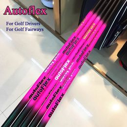 Club Shafts Golf Drivers Shaft Pink Autoflex sf505 sf505x sf505xx Flex Graphite Wood Clubs Shaft Golf Shaft 230707
