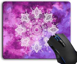 Mouse Pad,Watercolor Galaxy Mandala Computer Mouse Pads Desk Accessories Non-Slip Rubber Base,Mousepad for Laptop Mouse