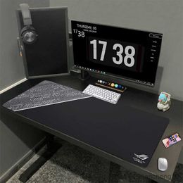 Mouse Pads Wrist Game ASUS Mouse Pad Large Edge Mouse Pad Black 400x900 Creative Game Player Computer Keyboard Pad Desk Pad R230710