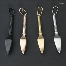 Pendant Necklaces 2023 Top Quality Ancient War Lance 316L Stainless Steel Dull Polishing Cool Men Women 4 Colors Spearhead
