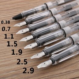 Fountain Pens High quality Duckbill Gothic parallel art flower body Flat Tip Vinyl Tibetan Arabic Pen Stationery Office supplies 230707