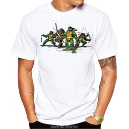 Trench Cartoon Ninja Tshirt Men Customised Tshirt Fashion Cool Comic Design Short Sleeve Men T Shirts Casual Tops Haruku Streetwear