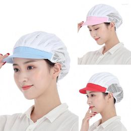 Berets Cooker Cook Headwear Food Servicer Chef Cap Soft Kitchen Visors For El Restaurant Canteen Factory Catering Female