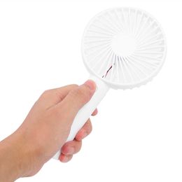 Electric Fans Handheld Small Fan Sports Fan USB Charging Summer Cooling Fan Adjustable Air Cooler Fan Home Office Desktop Mini Electric Fan