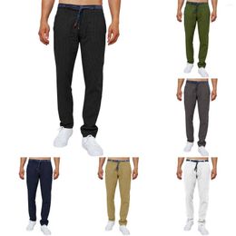 Men's Pants Casual Striped Breathable Outdoor Foam Tech Big And Tall