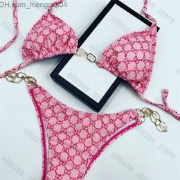 Women's Swimwear Womens Designers Bikinis Sets Sexy Clear Strap Shape Swimsuits Ladies Bathing Suits Swim Wear Beach Women Luxury brands Z230712