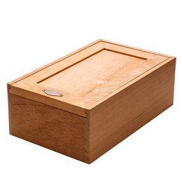 Cedar Wood Lined Cigar Storage Case Boxes Sliding Lid Cigar Box Portable Humidor Cigar Case Fit 30-40 Cigars Factory Direct Sale