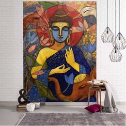 Tapestries Tapestry Indian Meditation Home Decoration Wall Hanging Aesthetics Room