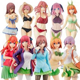 Action Toy Figures 20cm The Quintessential Quintuplets Figure Anime Action Figure Yotsuba Figurine Model Doll R230710