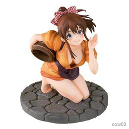 Action Toy Figures 13CM Sexy Figure Anime The Idol Master MILLION LIVE Bathrobe Satake Minako Model Dolls Toy Gift BoxCollect Material R230710