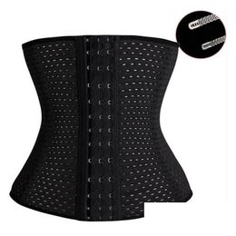 Waist Tummy Shaper 20Pcs Hollow Corset Slim Belt Xs6Xl Bodysuit Women Trainer Slimming Shapewear Training Cincher Body Bustier Dro Dhtoz