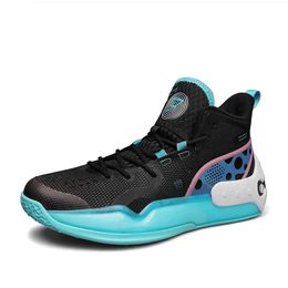 Womens Mens Basketball Shoes Lightweight Soft Sole Casual Sneakers Shock Absorbing Sports Trainers For Youth